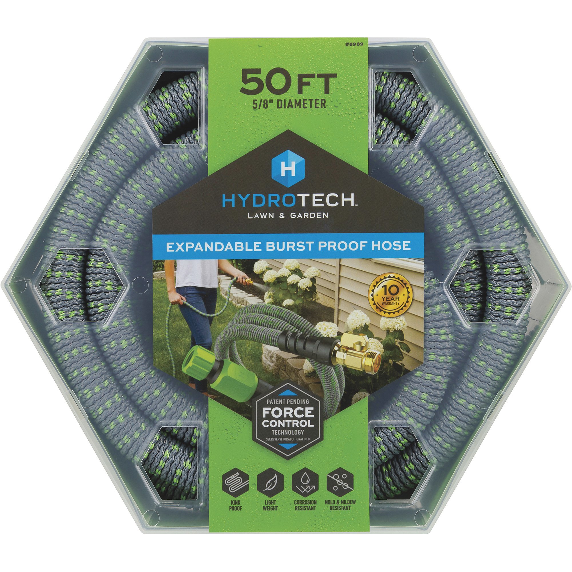 Winston HydroTech Expandable Burst Proof Hose — 5/8in. x 50ft., Model# 8989